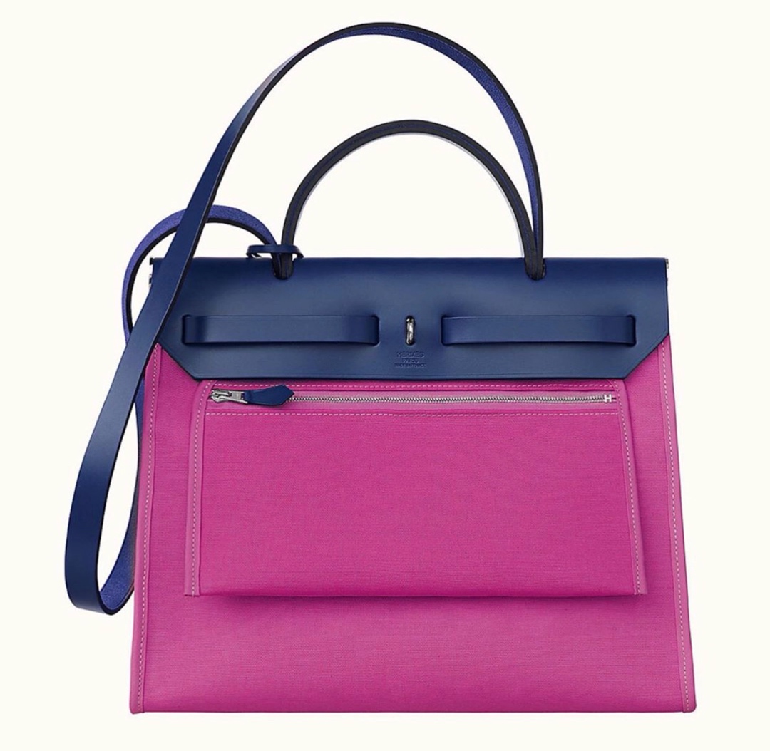 에르메스 에르백31 르투르네 아네몬느 블루인디고 은장